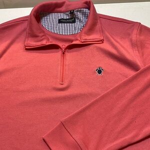 Simply Southern Coral Quarter-Zip Pullover